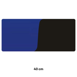 BONİSA PLASTİK POSTER 9016/9017 MAVİ SİYAH 15 METRE x 40 CM