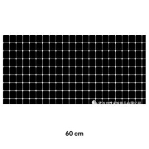 BONİSA PLASTİK POSTER 3x3 SİYAH 15 METRE x 60 CM